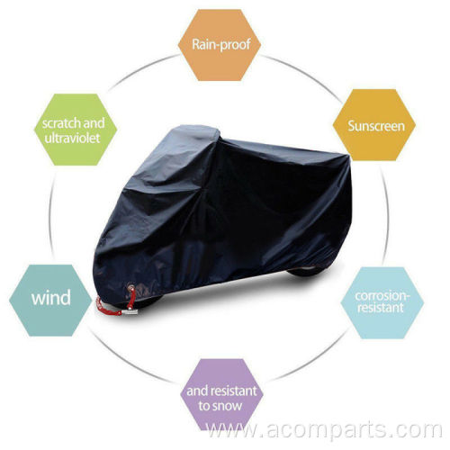 Large size super stretch folding motorcycle covers